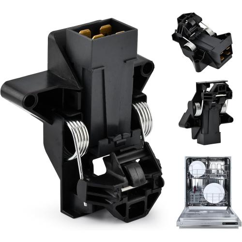5304516818 Dishwasher Door Latch & Door Switch, Compatible with Frigi-daire Dishwasher Doors Replaces 5304525218 154543901 154758101 154543901 154722401