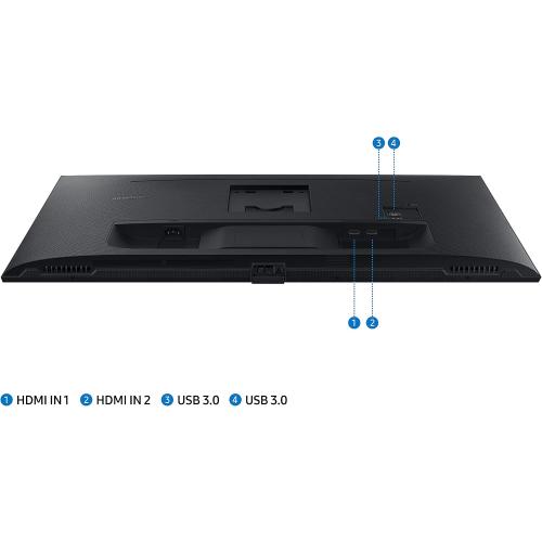 Black SAMSUNG M5 Series 32-Inch FHD 1080p Smart Monitor & Streaming TV (Tuner-Free), Netflix, HBO, Prime Video, & More, Apple Airplay, Height Adjustable Stand, Built-in Speakers (LS32AM502HNXZA)