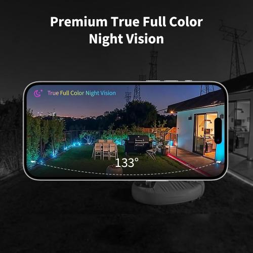 Aqara 4MP Camera Hub G5 Pro WiFi, True Color Night Vision Security Camera Outdoor, 2.4/5Ghz WiFi, HomeKit Secure Video, Thread Border Router, Local Detection, Thread/Zigbee, Supports Alexa,Google Home