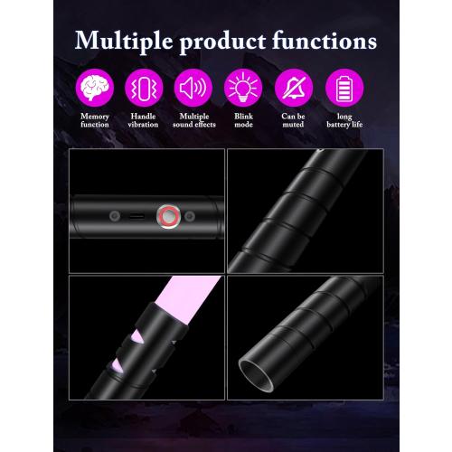 jvmusaber Dueling Lightsaber Light Saber for Kids Adults, Light Sword Toy