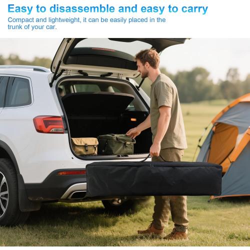Outdoor Projector Screen and Stand，180-in Portable Projector Screen 15 FT Large Projection Scree  Wrinkle-Free Movie Screen with Carry Bag for Backyard,RVing Night,Party