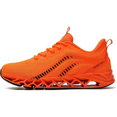 Size 11.5 Men Sport Running Shoes Mesh Breathable Trail Runners Fashion Sneakers
