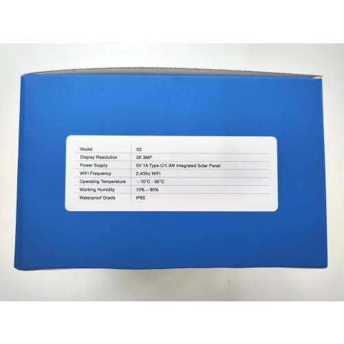 Cinnado Outdoor Camera Wireless-2.4G 2K Solar Wall Light Cameras for Home Security with AI Motion Detection, Waterproof,Motion Activated Light, Siren Cloud/SD Storage, Compatible with Alexa,S2