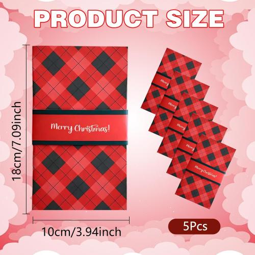 Handmade Waterfall Christmas Gift Card Booklet,Pull-out Design Merry Christmas Gift Card Book,Xmas DIY Surprise Money Card Sleeve Book Holder,Xmas Party Supplies Gifts for Family Friends (2Pcs)