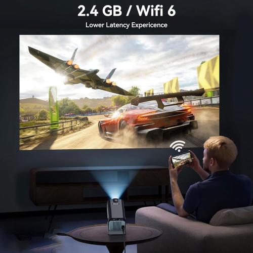 Portable smart projector FHD 1080p native