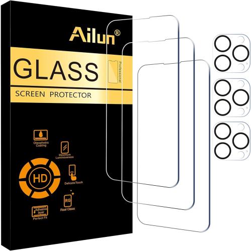 Ailun Screen Protector   Camera Lens Protector for iPhone 14 Pro, 3 3 Pack