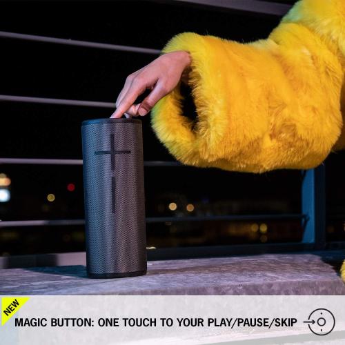 Ultimate Ears Boom 3 Wireless Bluetooth Speaker, Bold Sound   Deep Bass, Bluetooth, Magic Button, Waterproof, 15 Hours Battery, Range of 150 ft, Sunset Red
