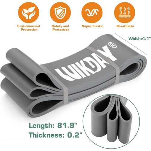 Resistance Bands for Working Out, Exercise Bands, Workout Bands, Pull Up Assistance Bands for Body Stretching Training Physical Therapy Muscle Training for Men & Women