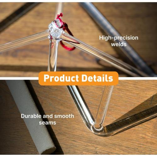 CVNC Quartz Crystal Singing Pyramid 10 Inch | Quartz Singing Pyramid Healing Musical Instrument   Carry Case Bag Powerful Energy