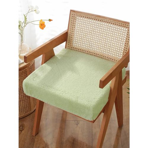 Modern couch cushion,Plush Square Non Slip Cushion Comfort Soft Seat Pad Washable Cover,Solid Color Memory Foam