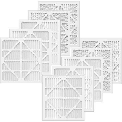 10 Pack MERV-10 Filter Replacement, Compatible with AlorAir CleanShield HEPA 550 and Abestorm HEPA 550 Air Scrubber Only – Not for Other 550 Models, Filter Size 14.8L x 13.7W x 0.8H