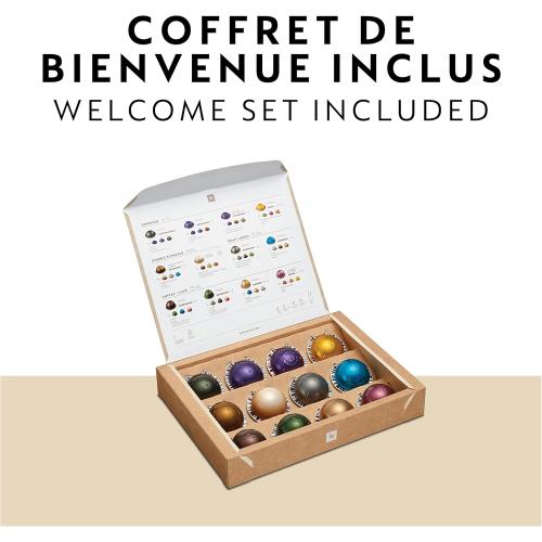 Nespresso Vertuo Next Coffee and Espresso Machine by De'Longhi, Matte Black