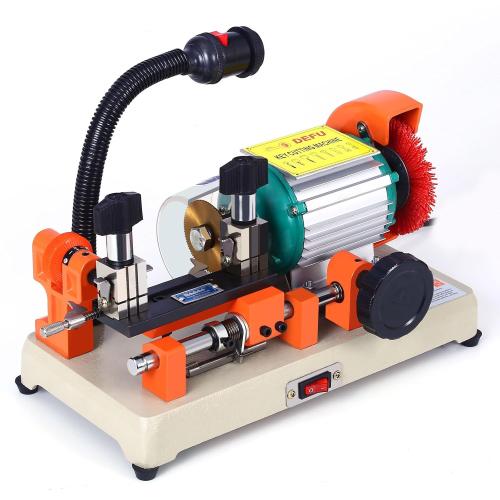 Upgrade Cutting Machine Horizontal Duplicating Machine Cutter Tool with Brush Copy Machine for Cutting Metal Objects 2 Year Service Cutter Cutting Machine for Hardware Store.