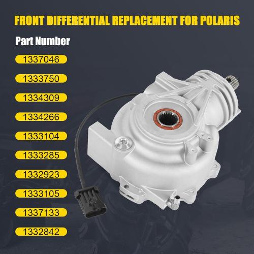 1337046 Front Differential Compatible with Polaris Ranger, RZR ACE 500 570 800 900 1000 2013  Replace # 1333750 1333104 1334309 ‼️has oil on it with mild scratches ‼️