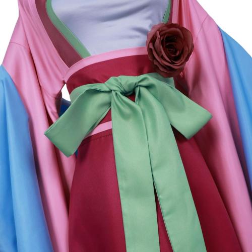Size L Anime Apothecary Diaries Maomao Cosplay Costume with Wig Accessories Halloween Women's Cosplay Kimono Dress