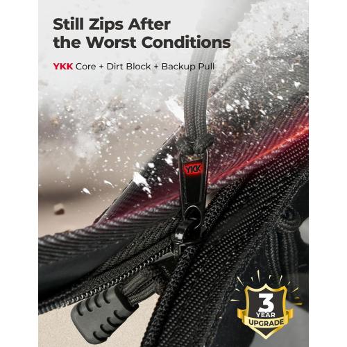 KEMIMOTO 2024 2025 2026 XP 1000 Soft Cab Enclosure with YKK Zipper Compatible with Polaris RZR XP 1000 2 2024 2025  Side Upper Door Window Water-resistant Cab Enclosure Upper Windshield Accessories
