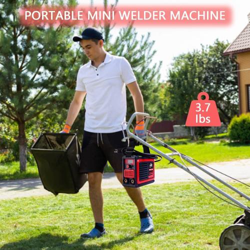 ‼️may have missing pieces or even scratches or stains ‼️HGNVGZ 250A Stick Welder 110V, Portable IGBT Arc Welder for Home DIY | IGBT Inverter, Hot Start Arc Force Anti-Stick, 1/16-1/8in Rods, Lightweight 3.7lbs, for Garage & Farm