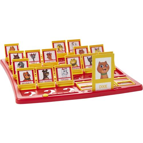 Hasbro Gaming Guess Who? Board Game, with People and Pets Cards, The Original Guessing Game for Kids, Ages 6 and Up (Amazon Exclusive)