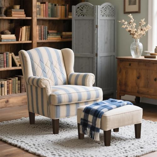 AORYVIC Wood Furniture Legs 8 inch Sofa Legs Set of 4 Square Replacement Legs Brown for MCM Ottoman Armchair Recliner Coffee Table Dresser