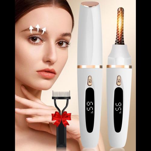 Modifiable Warmed Eyelashes Curlingstone Tool USB Charging Fast Heating Plan for Natural Capacity and Security Rechargeable Eyelashes Curler
