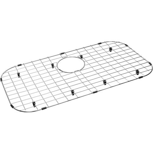 Serene Valley Sink Protector Grid 26-1/16 x 14-1/16, Rear Drain with Corner Radius 3-1/2, 304 Stainless Steel Material NLW2614R