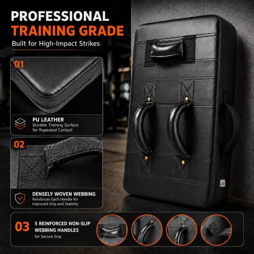 Blocking Shield Pad/Stick for Football Tackling, Basketball Defense & Martial Arts