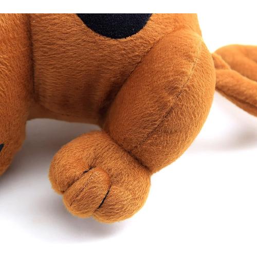 ZJYJING Plush Dog Toy, Cute Cartoon Dog Stuffed Pillow Toy for Adults & Children, Brown (11.8)