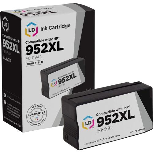 LD Products Compatible Replacements for HP 952XL Ink Cartridges 952 XL High Yield (Black) for use in for OfficeJet: 7740, 8702, 8715 and OfficeJet Pro: 7740, 8210, 8216, 8218, 8710, 8714, 8716, 8717
