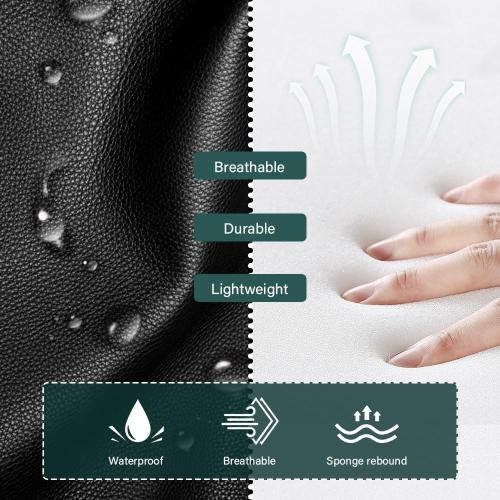 Black Rolling Stool Chair with Wheel for Home Work SPA Massage Height-Adjustable and Cost-Effective Swivel Stool with Low Back