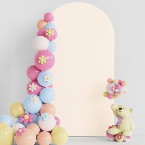 Putros Wedding Arch Cover 7.2FT Beige Spandex Fitted Round Top Chiara Backdrop Stand Covers for Birthday Party Decoration