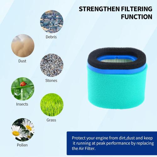 Air filter 498596 690610 air filter for John Deere M147431 M143278 for Briggs Stratton 498596 690610 697029 for John Deere JS63 JA65 JA60 JA62 JS40 JS45 JA62 JS60 JS61 air filter