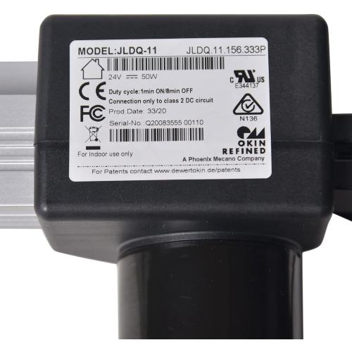 Okin Model JLDQ-11 & JLDQ.11.156.333P Power Recliner Lift Chair Motor, JLDQ.11.156.333P Electric Sofa Couch Actuator Replacement Parts