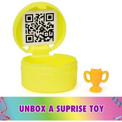 DREAMWORKS GABBY'S DOLLHOUSE, 14 Pc Celebration Dollhouse, 25-Inches Tall, with Toy Figures, Doll House Furniture & 10 Sounds, Kids Toys for Girls & Boys Ages 3