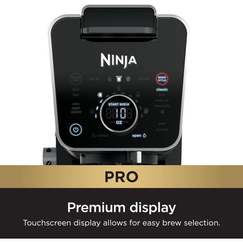 Ninja Drip Coffee Maker With K Cup Combo, DualBrew Pro Specialty Coffee System, Coffee Machine Compatible with K-Cup Pods, 12 Cup Single Serve Coffee Makers with Paper Filter, CFP301