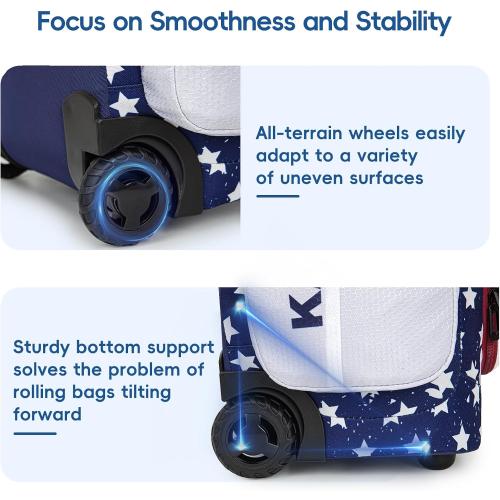 KAVIGOR Rolling Baseball Bag with Wheels, 60L Capacity Softball Bag Holds 4 Bats for Boys and Girls, Youth Equipment Bag with Shoe Compartment