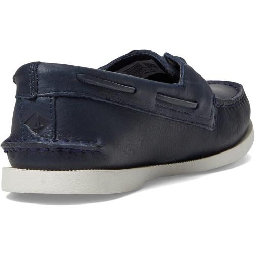 Size 4 Color Blue Mens Shoes Authentic Original 2-Eye Seasonal Boat Shoe