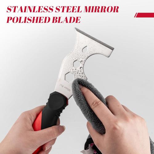 Mister Rui Metal Putty Knife, Paint Scraper Tool 13 in 1 Paint Scraper