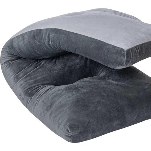 Bench Cushion, Non-Slip Tufted Bench Cushions for Swing, Shoe Storage, Window Seat (36x14, Dark Grey)