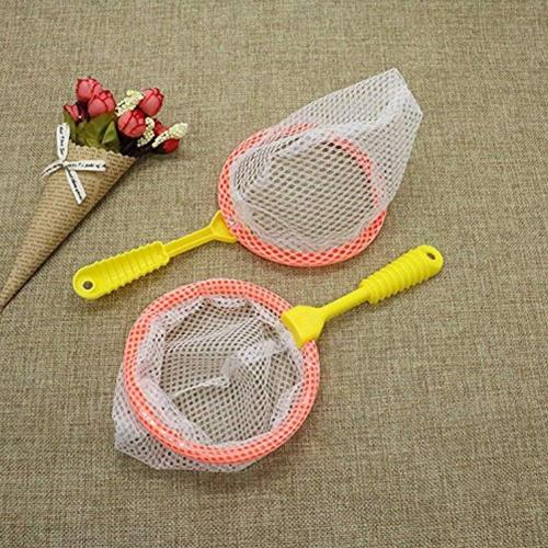 Shindel Durable Kids Bug Catcher Nets, 4PCS Insect Collecting Net Bath Toy Adventure Tool Early Learning Tool for Specimen Observation