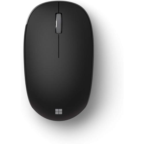 Microsoft Bluetooth Mouse - Black. Comfortable design, Right/Left Hand Use, 4-Way Scroll Wheel, Wireless Bluetooth Mouse for PC/Laptop/Desktop, works with for Mac/Windows Computers