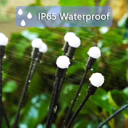 Solar Garden Lights Outdoor, 6 Pack Firefly Swaying Lights, Waterproof Garden Decor for Yard Patio Pathway Lawn, Gardening Gifts for Women Christmas Decoration
