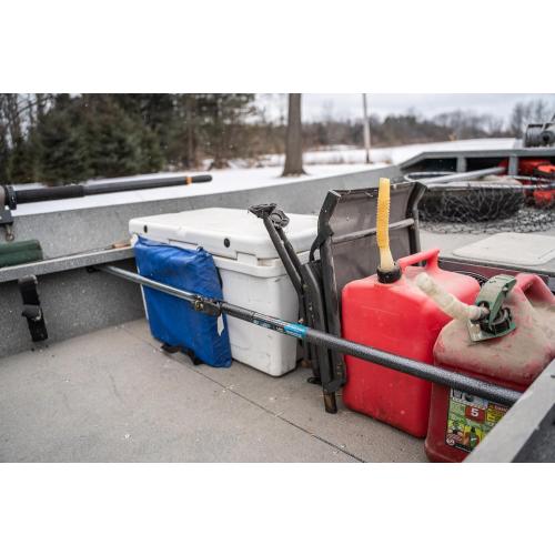 Size 44 to 74 Inches Keeper - Extended Ratcheting Cargo Bar - Adjustable 44 to 74 Inches, Secure Storage for SUVs, Full Sized Trucks, and Trunks