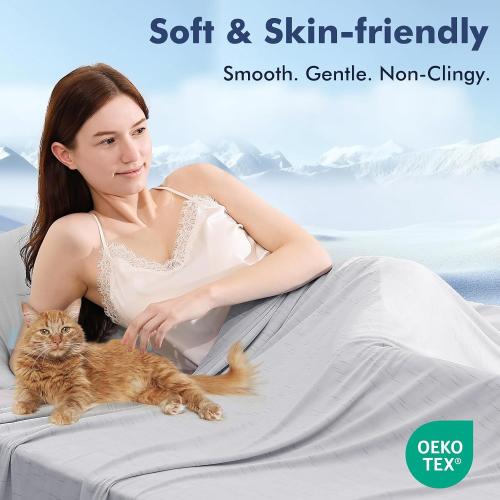 Elegear Double-Sided Arc-Chill® 3.0 Cooling Blanket for Hot Sleepers, King