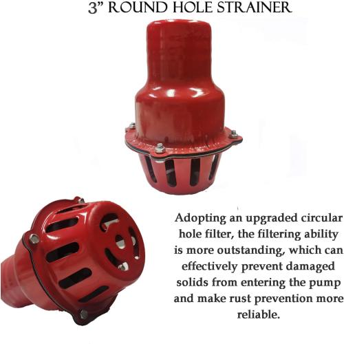 Discharge Hose Pump Kit Includes3 x 50' Blue PVC Backwash Hose & 3 x 20' Green PVC Suction Hose with Aluminum Camlock Fittings, Steel Hole Suction Strainer and Cam and Groove Adapter