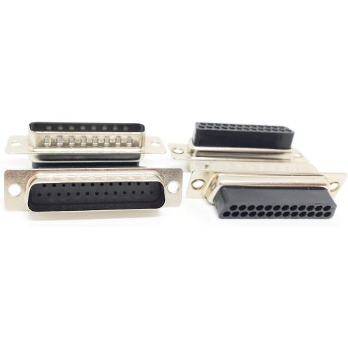 PC Accessories - Connectors Pro DB25 Male D-Sub Crimp Type Connector, 25 Pcs PK No Pins