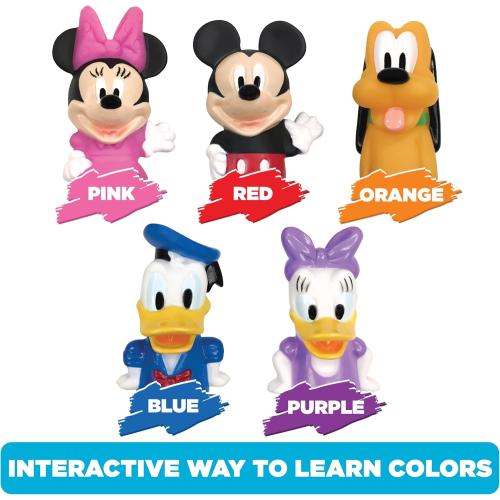 Disney Mickey Mouse & Friends Finger Puppets - Party Favors, Educational, Bath Toys