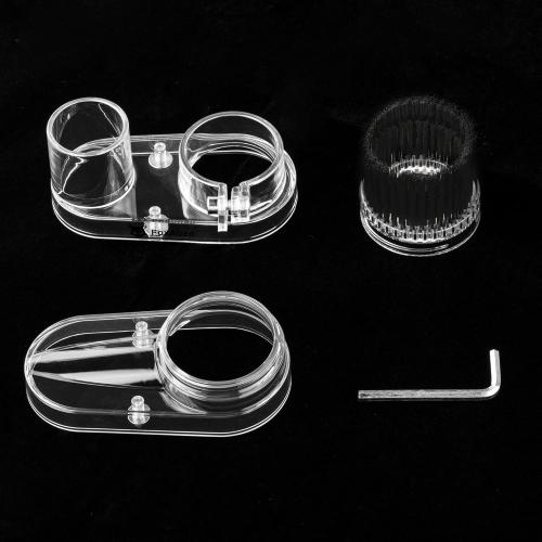 FoxAlien 42mm Diameter Dust Shoe for Mastuer Pro, Masuter 4040 CNC Router Machine with 60W 42mm Spindle Motor, Hose Diameter 38mm