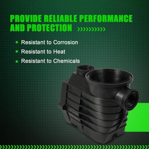 SPX3120AAZ Pump Housing and Strainer with Drain Plugs Threaded Style fit for Hayward Super II 2 Pump sp3000 Series: sp3007 sp3010, sp3000x Series: sp3005x7 sp3007x10, 2 by 2 Inch