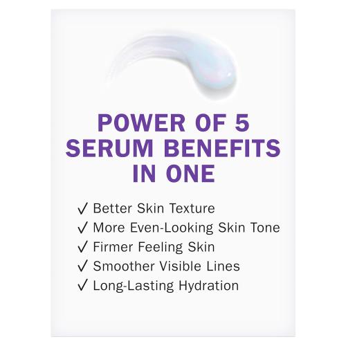 Olay Super Serum - Glow Serum for Face - Activated Niacinamide, Vitamin C & E, Collagen Peptide, AHA - 5-in-1 Benefits - Brightens, Hydrates, Smooths, Firms, Evens Tone, Proactive Anti-Aging, 1.0 Oz