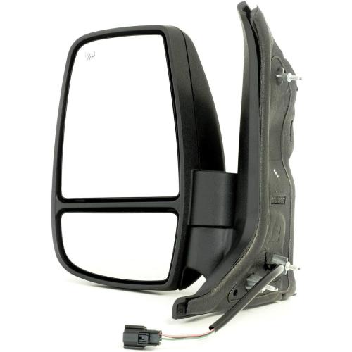 Replacement Driver Left Side Mirror Power Mirror and Heated With Indicator Fit Ford Transit 150 250 350 from 2015 to Onward
